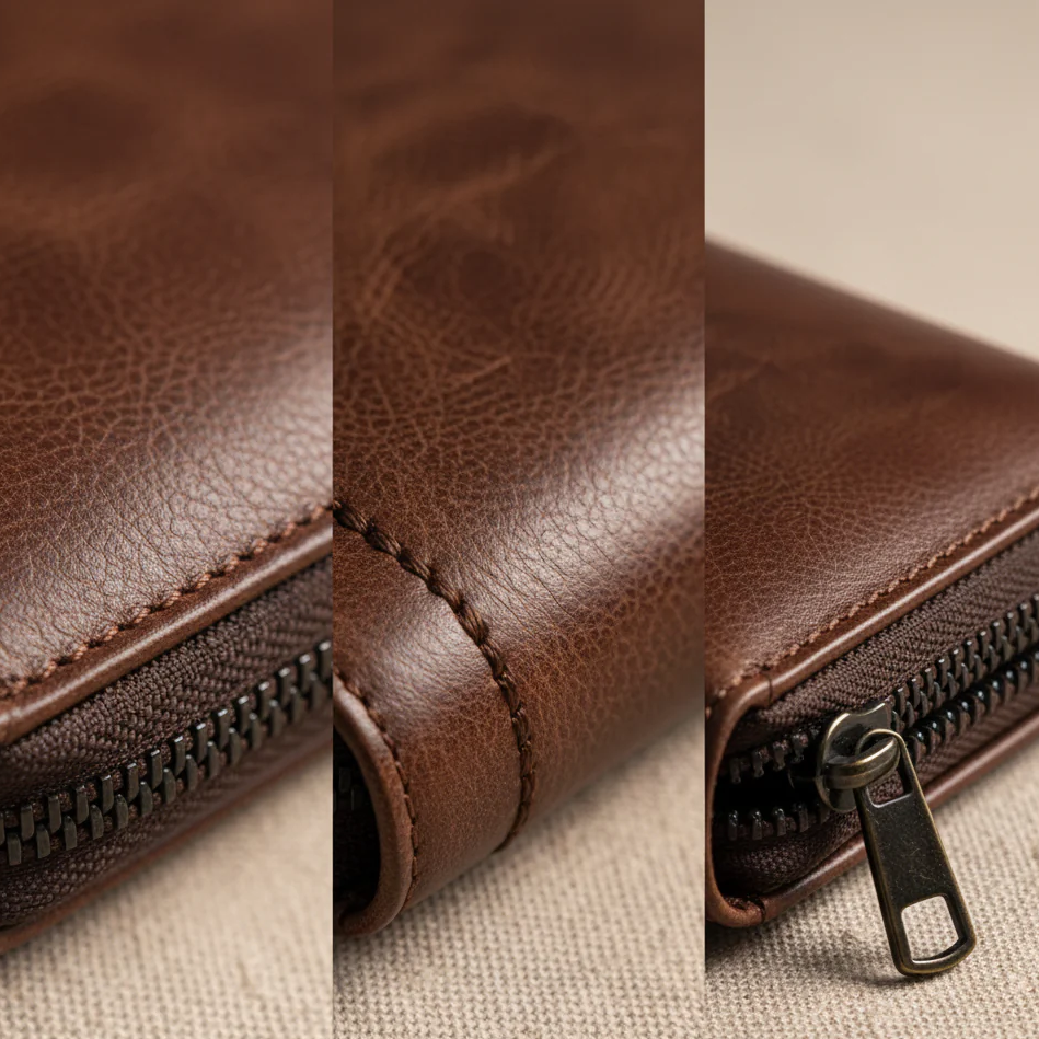 Peter portefeuille classique en cuir