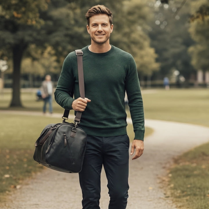 Everett Sac de Voyage en Cuir