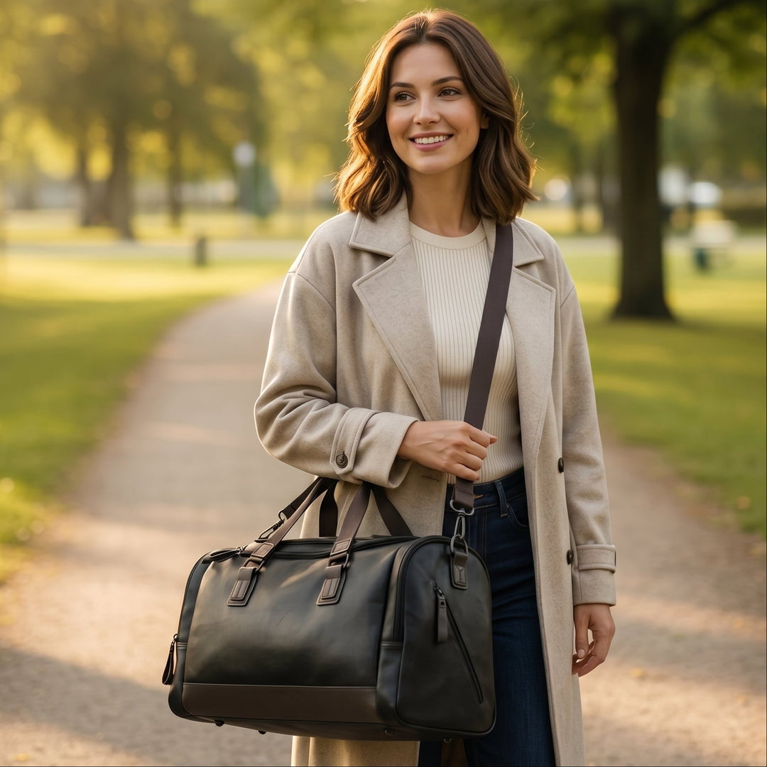 Everett Sac de Voyage en Cuir