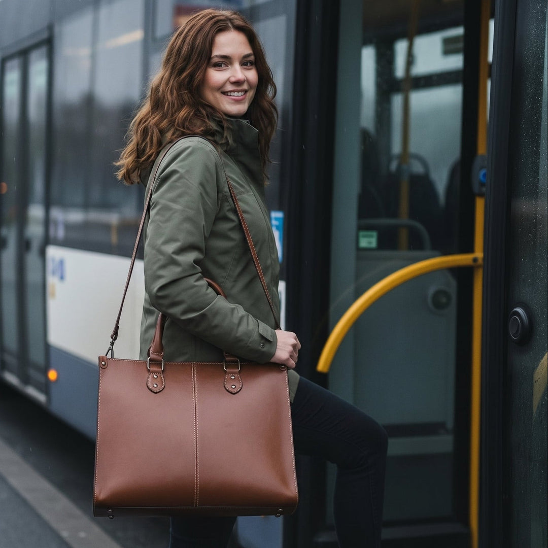 Sara Sac à Bandoulière en Cuir